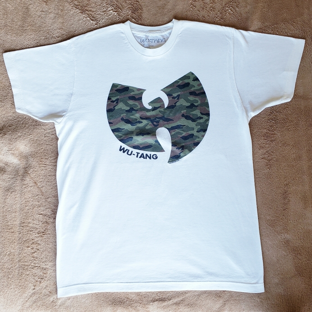 Wu-Tang Clan Logo T-Shirt in camo